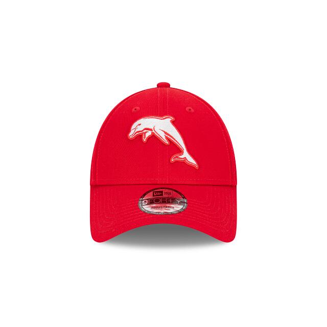 NRL Team Colours Cap - Dolphins - Adult - Unisex - 9FORTY - Hat