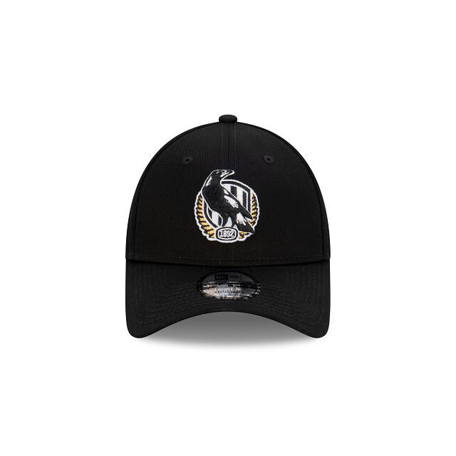 AFL Team Colours Cap - Collingwood Magpies - Adult - Unisex - 9FORTY - Hat