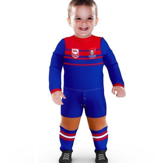 NRL Footy Suit Body Suit - Newcastle Knights - Baby Toddler Infant