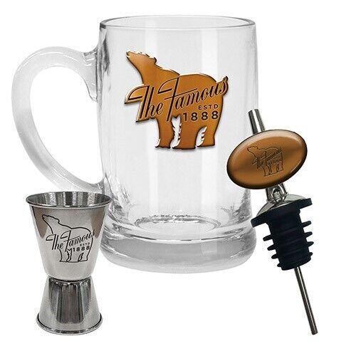 Bundaberg Rum - Stein, Jigger and Pourer Set - Bundy Rum - 425ml Glass