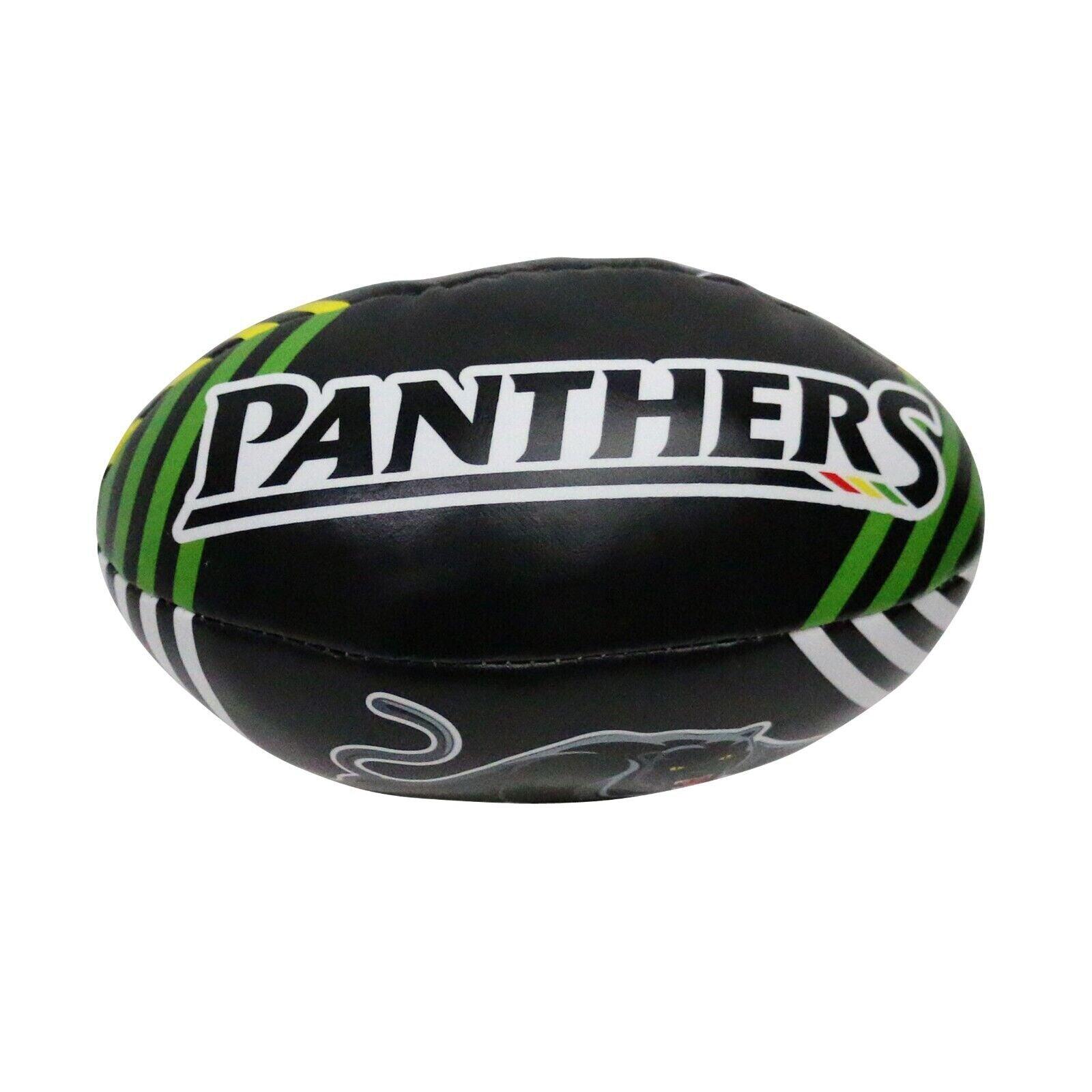 NRL 2025 6 Inch Sponge Football - Penrith Panthers - Supporter Ball
