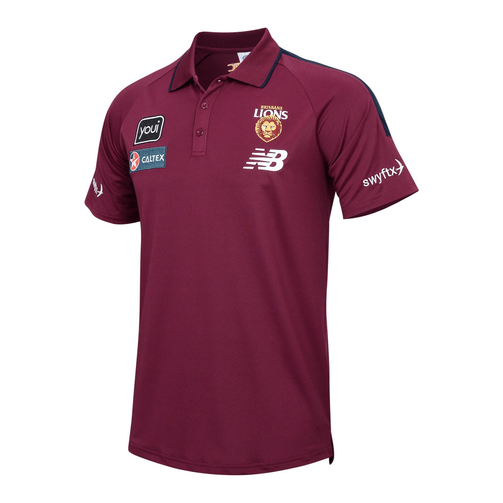 AFL 2024 Media Polo - Brisbane Lions - Youth - Kids