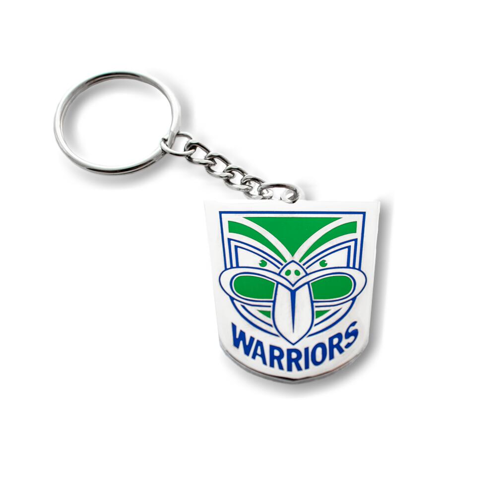 NRL Heritage Metal Key Ring - New Zealand Warriors - Logo Keyring
