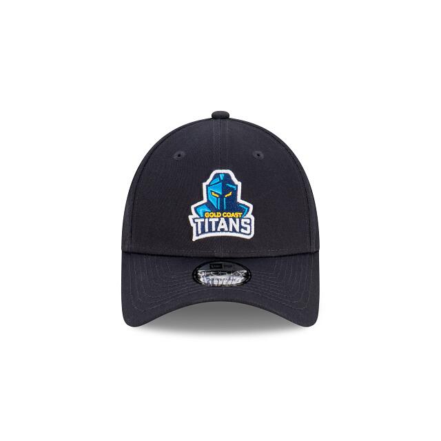 NRL Team Colours Cap - Gold Coast Titans - Adult - Unisex - 9FORTY - Hat