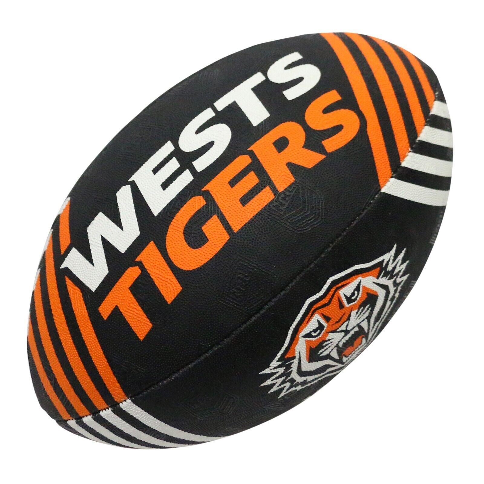 NRL 2025 Supporter Football - West Tigers - Ball - Size 11