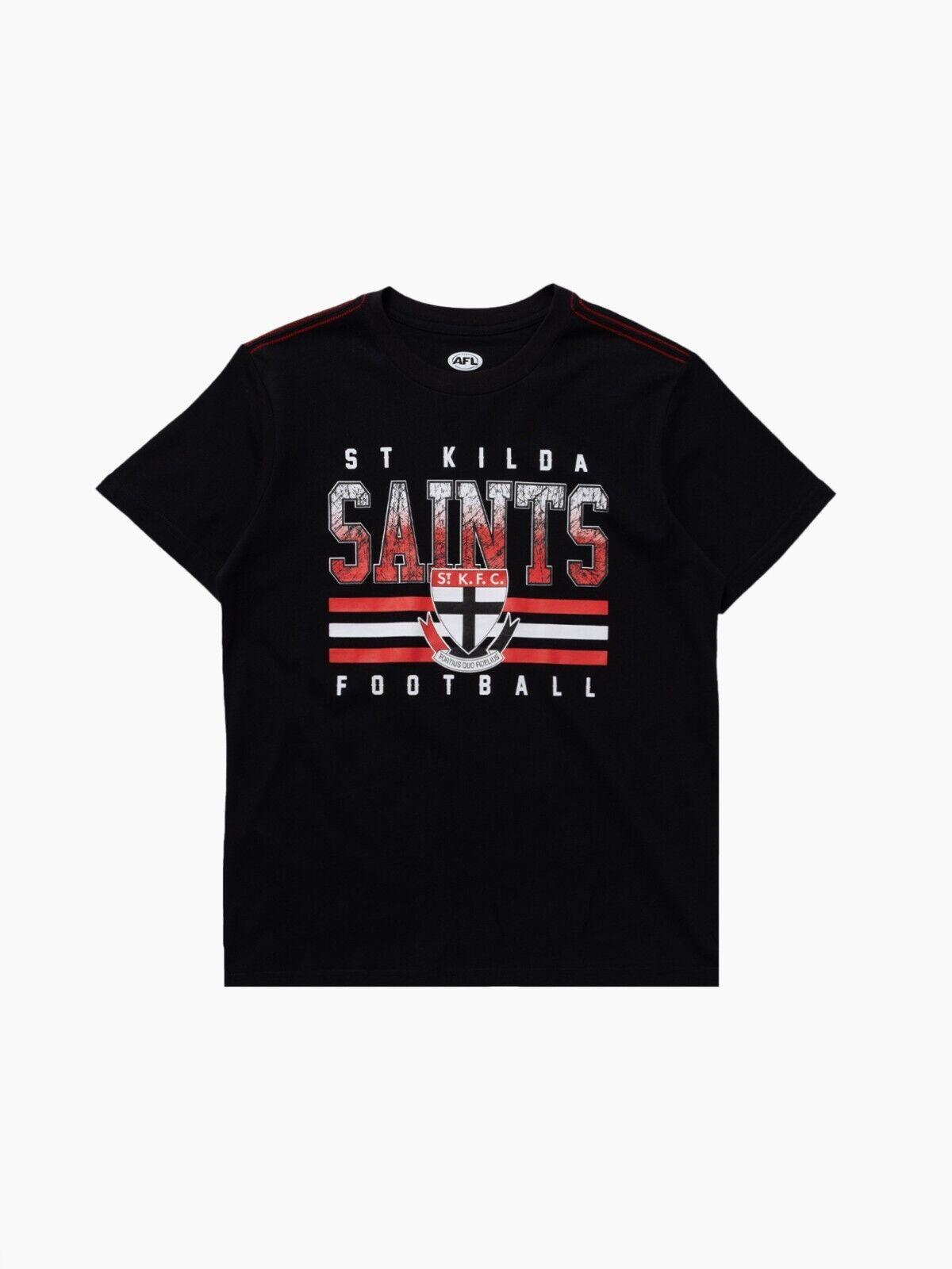 AFL Sketch Tee - St Kilda Saints - Youth- Kids - T-Shirt