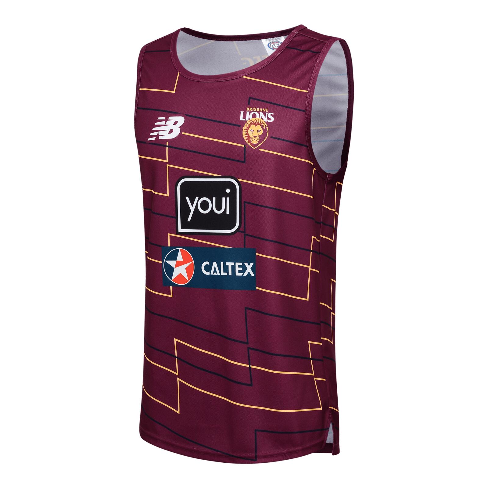 AFL 2024 Training Singlet - Brisbane Lions - Adult - Mens