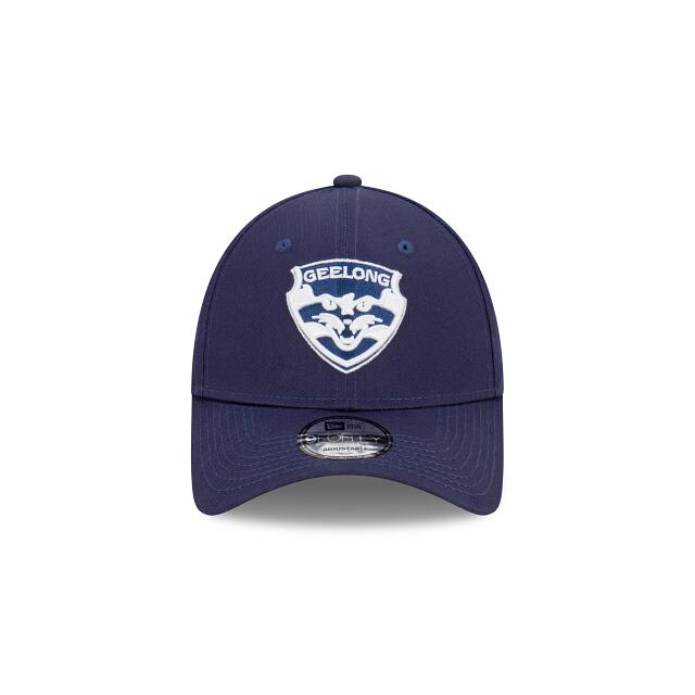 AFL Team Colours Cap - Geelong Cats - Adult - Unisex - 9FORTY - Hat