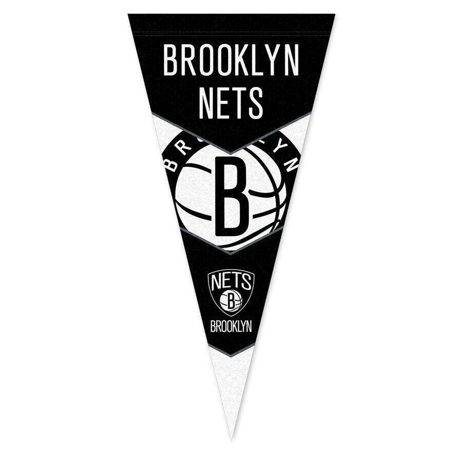 NBA Pennant Flag - Brooklyn Nets - Felt - Single
