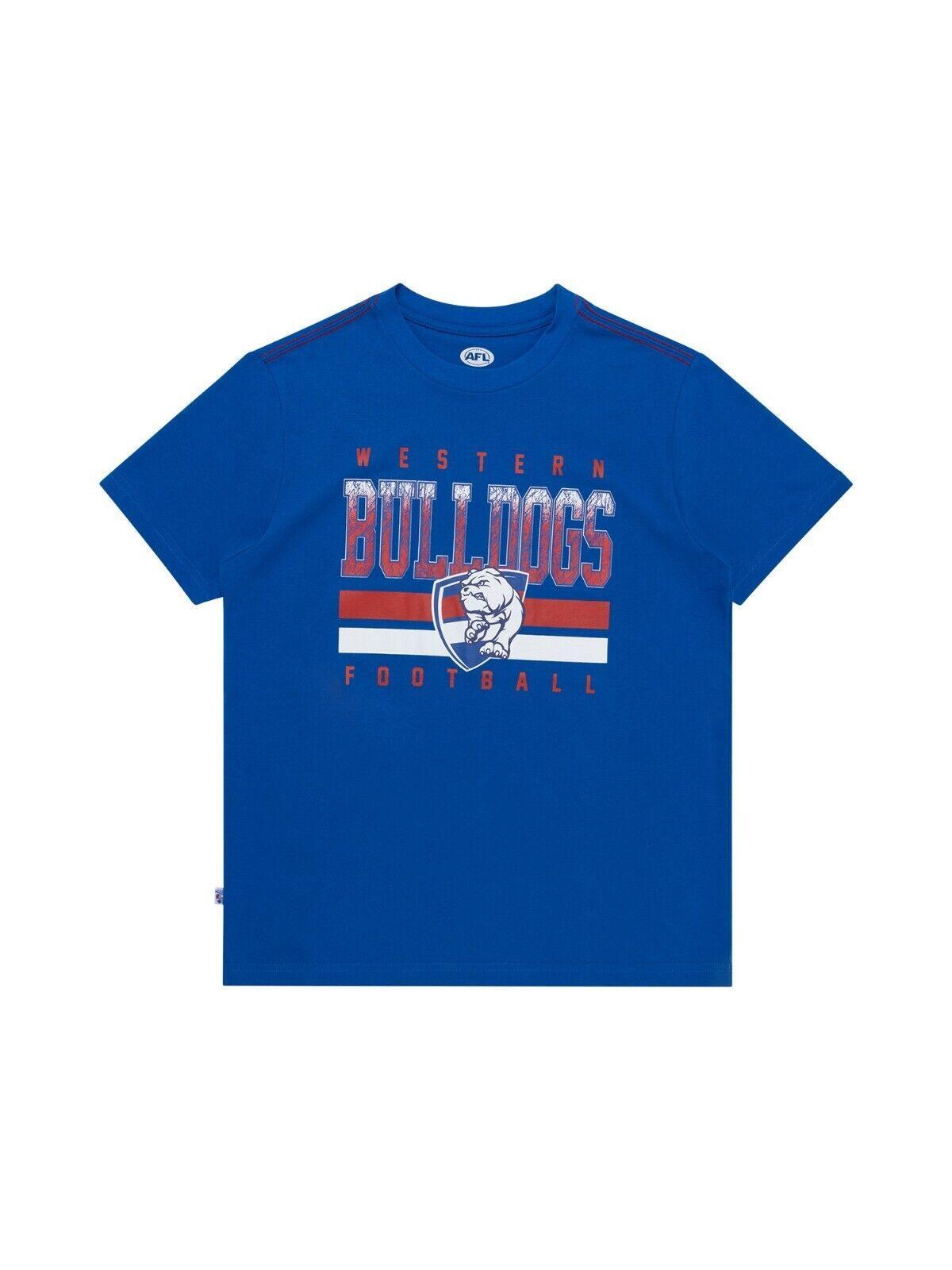 AFL Sketch Tee - Western Bulldogs - Youth- Kids - T-Shirt