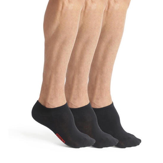 Lot de 3 Paires de Socquettes homme Courtes Basique Coton