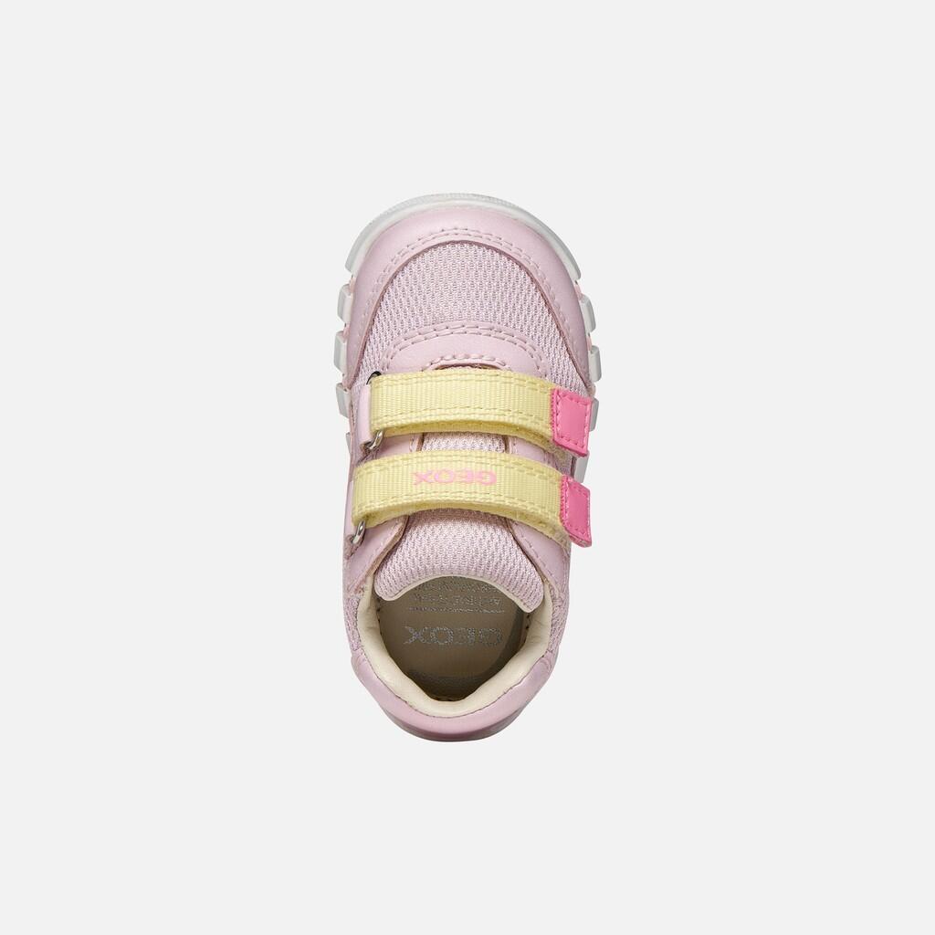 Premiers Pas Bébé Fille IUPIDOO BABY GIRL Rose/Jaune Clair 7/7