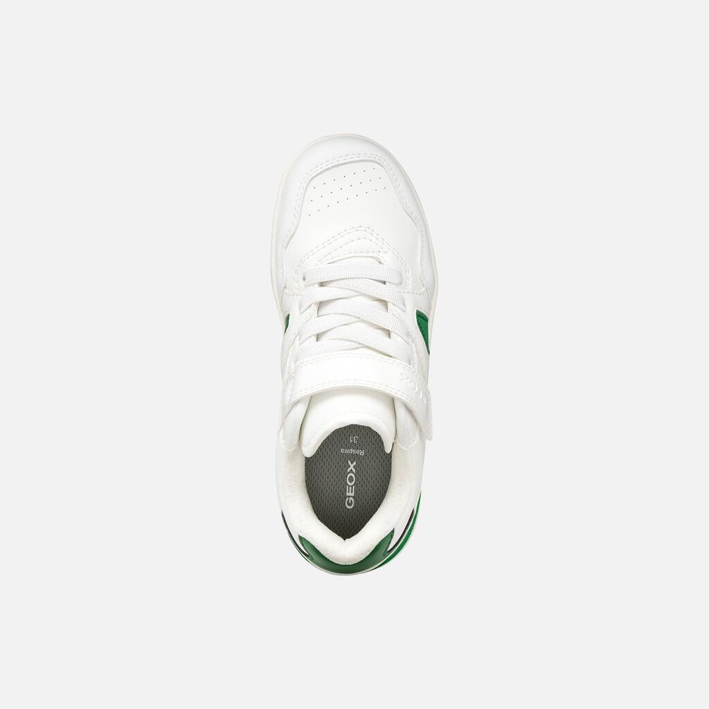 Baskets Garçon WASHIBA BOY Blanc/Vert 7/7