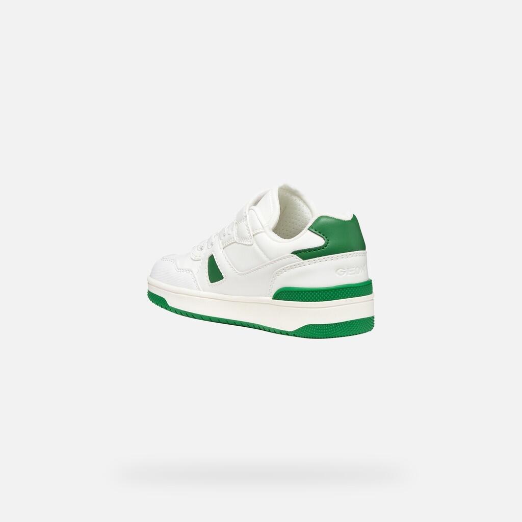 Baskets Garçon WASHIBA BOY Blanc/Vert 5/7