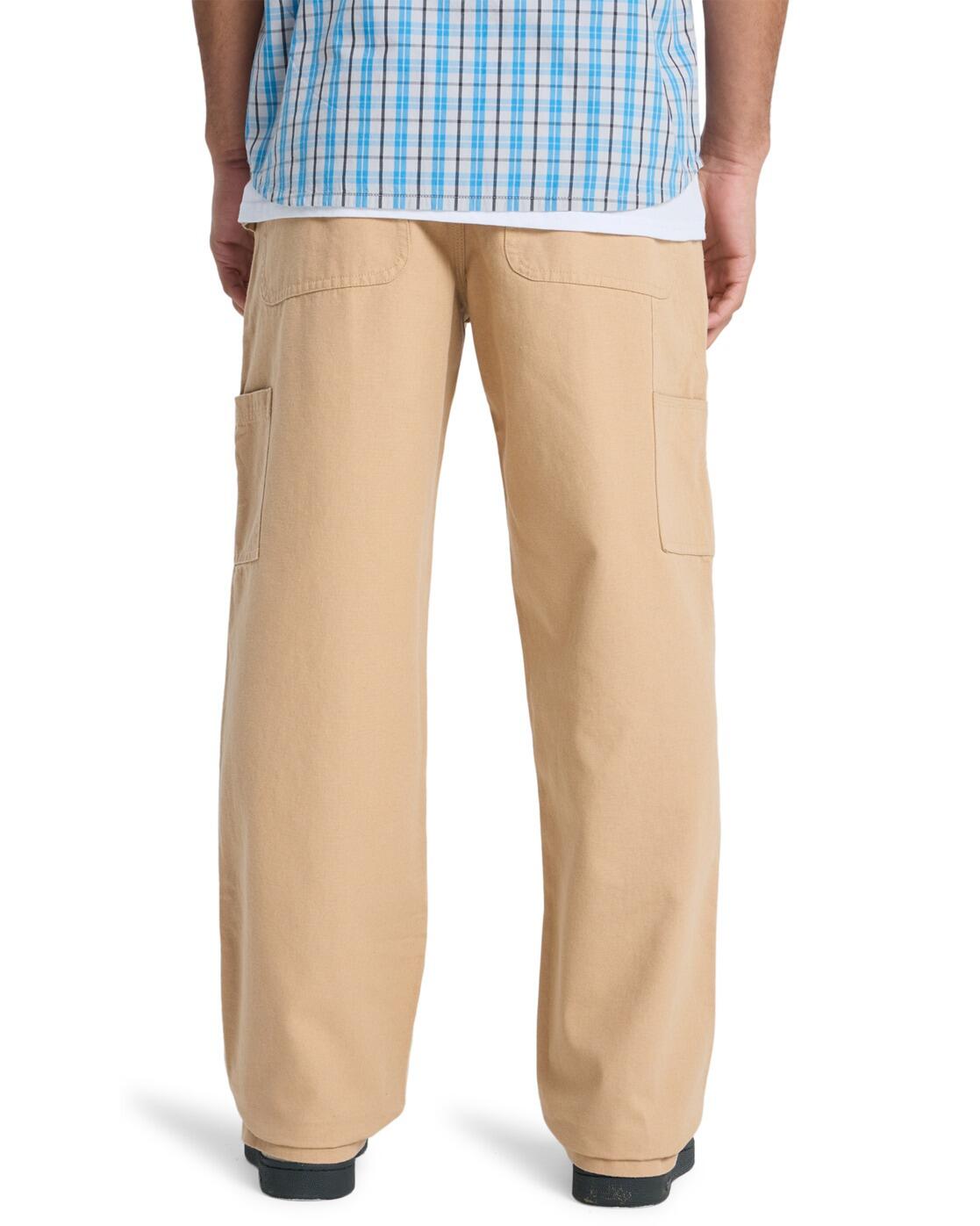 Pantalon workwear en toile CARPENTER Beige Homme 2/4