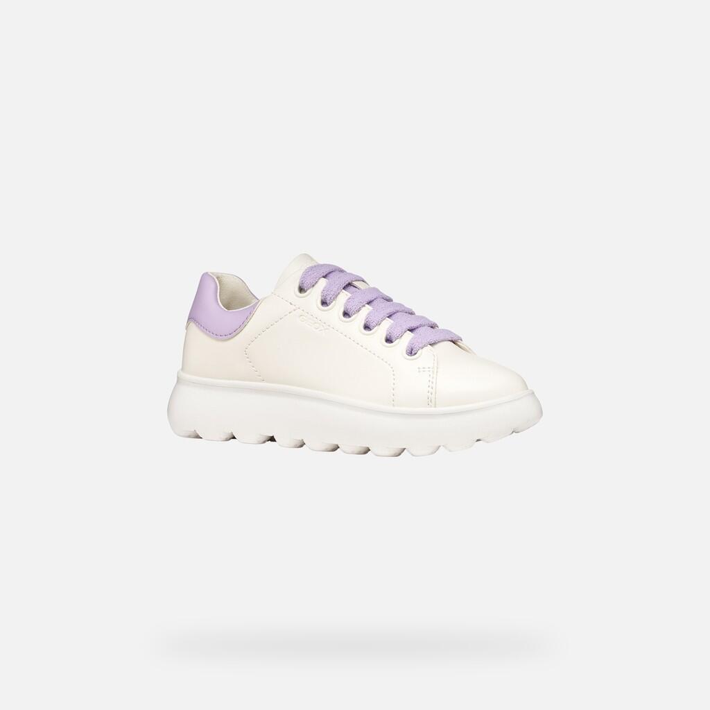Baskets Fille PUFFYPOP GIRL Blanc/Lilas 4/7