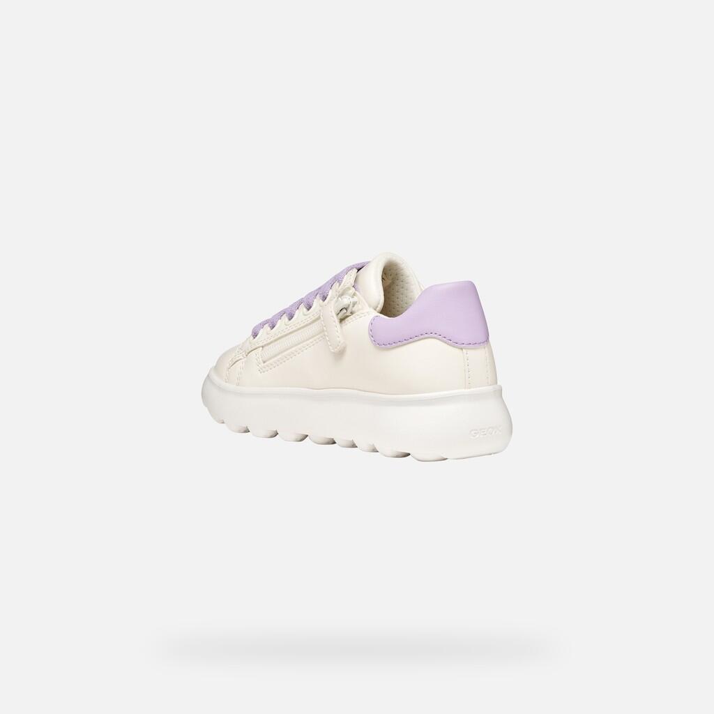 Baskets Fille PUFFYPOP GIRL Blanc/Lilas 5/7