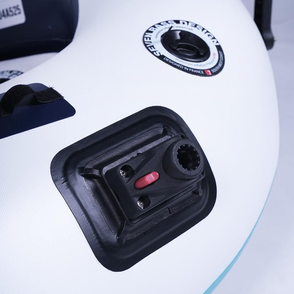 Float tube BRIGAD - Marineblau SEAFOAM WHITE 7/7