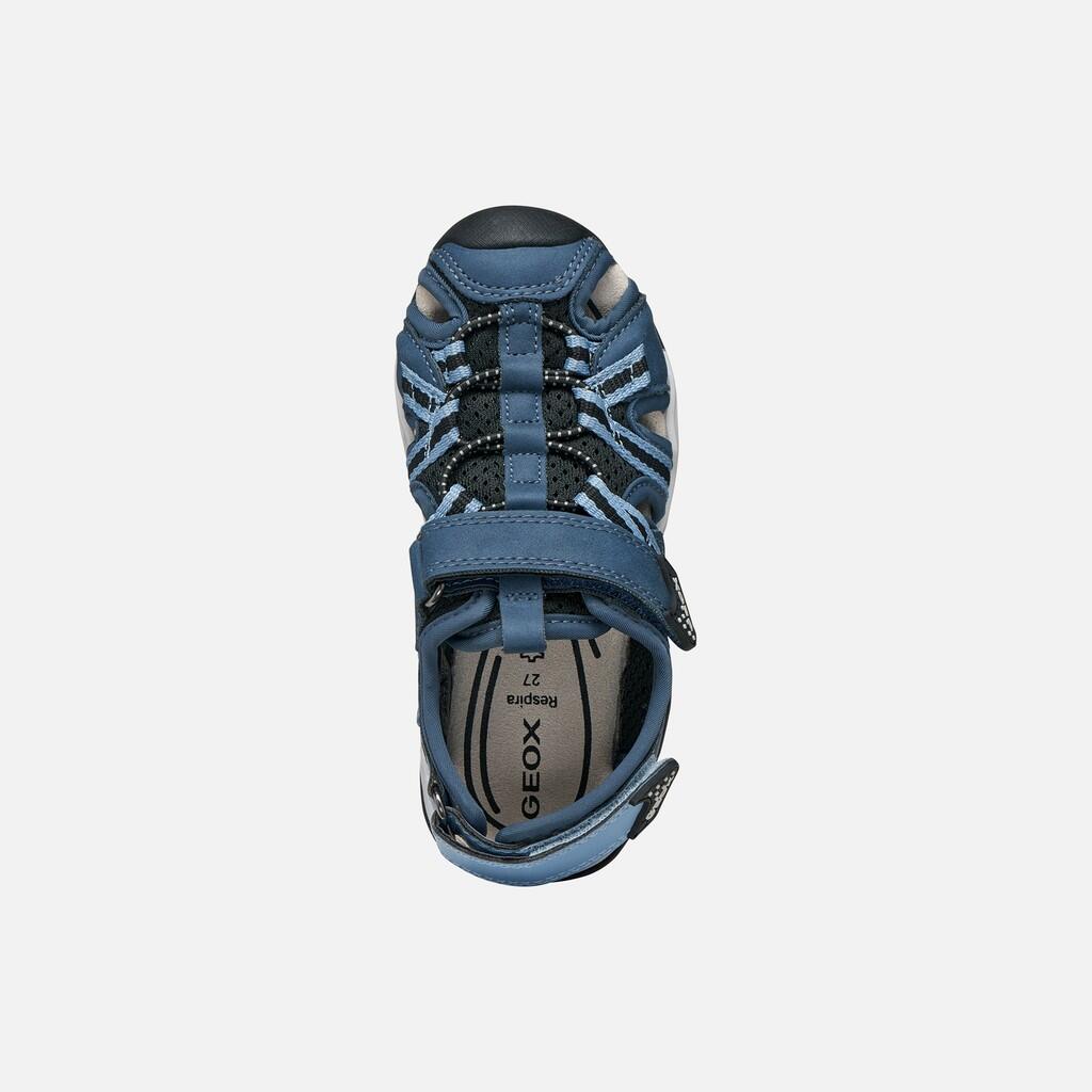 Sandales Garçon BOREALIS BOY Denim/Noir 7/7