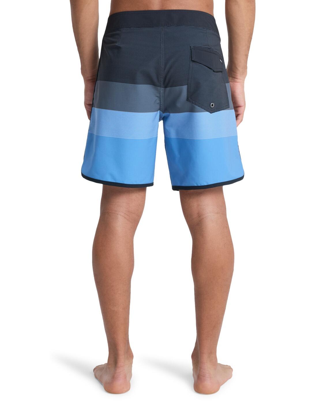 Boardshort SURFSILK SCALLOP 18" Marron Homme 3/4