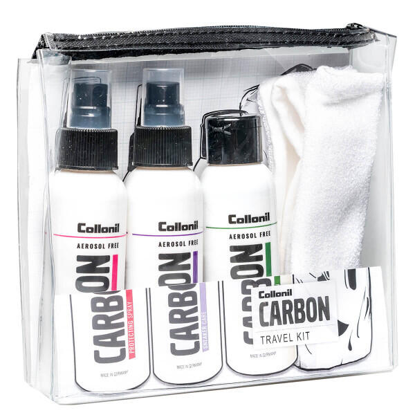 Set pentru curatare pantofi sport, de voiaj, Collonil CARBON LAB Travel Kit