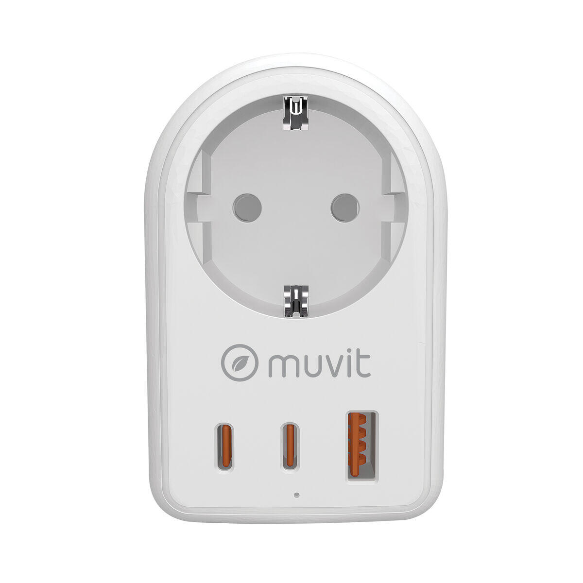 Cargador de Pared MUVIT FOR CHANGE 851DQ-DE Enchufe EU 5/5