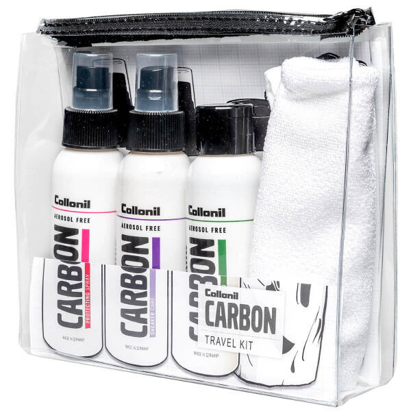 Set pentru curatare pantofi sport, de voiaj, Collonil CARBON LAB Travel Kit