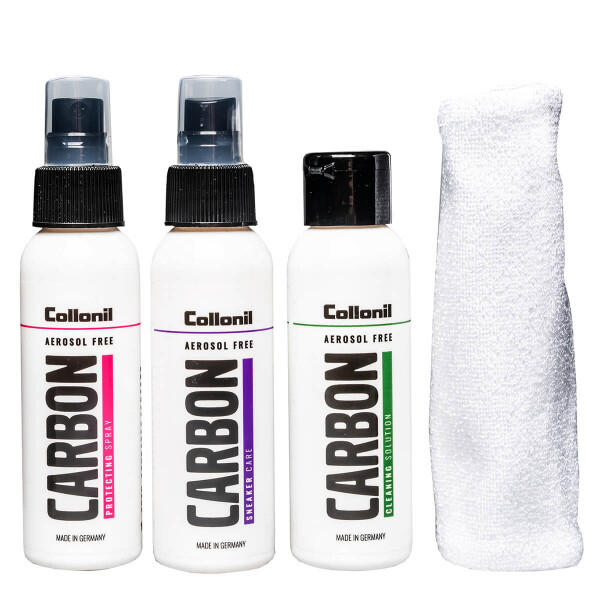 Set pentru curatare pantofi sport, de voiaj, Collonil CARBON LAB Travel Kit
