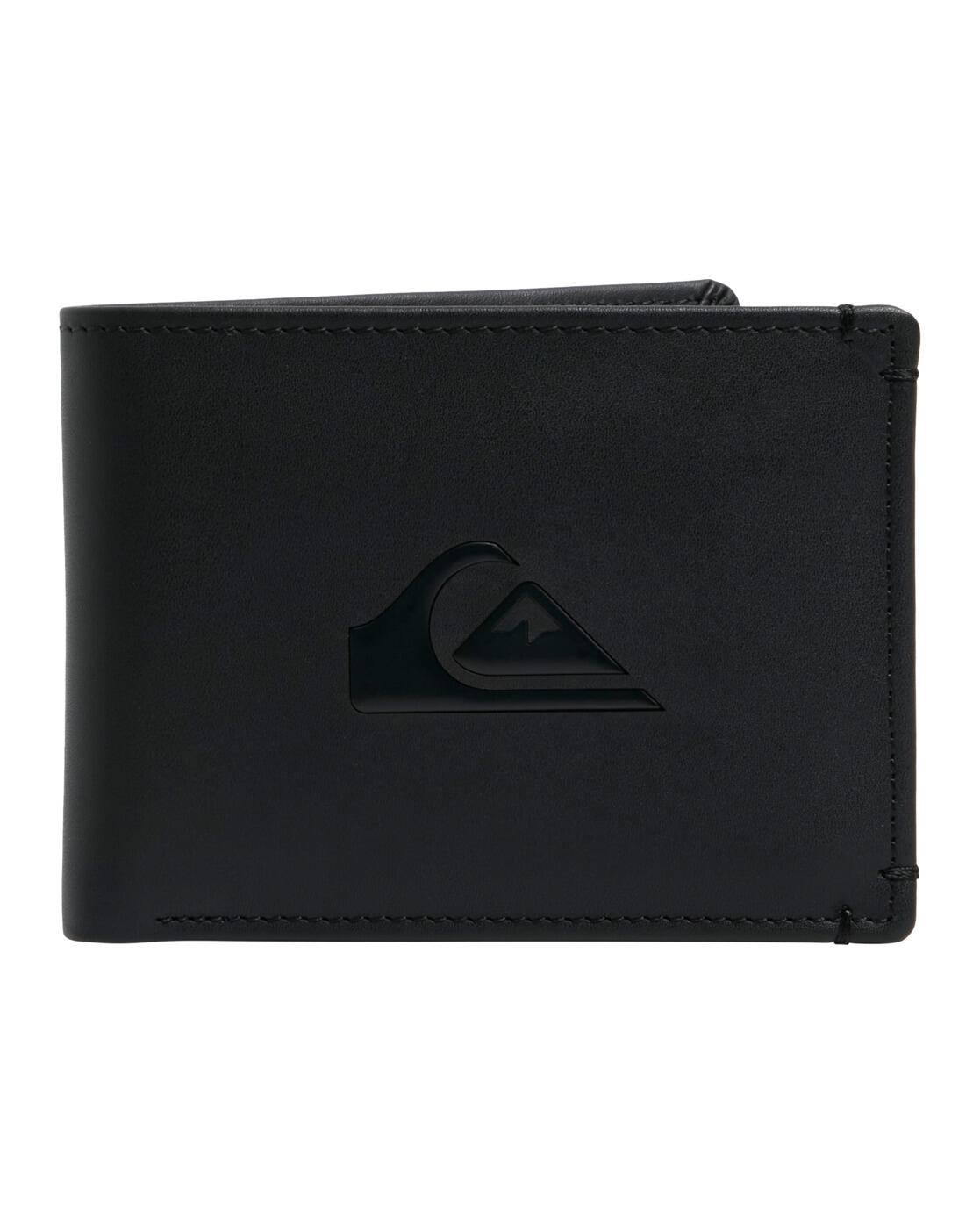 Portefeuille deux volets en cuir NEW MISS DOLLAR Noir Homme 1/5