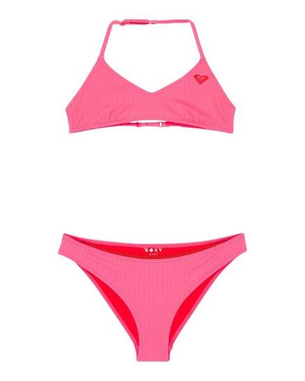 Zweiteiliges Bralette-Bikini-Set ARUBA SET Rosa Mädchen 6-16
