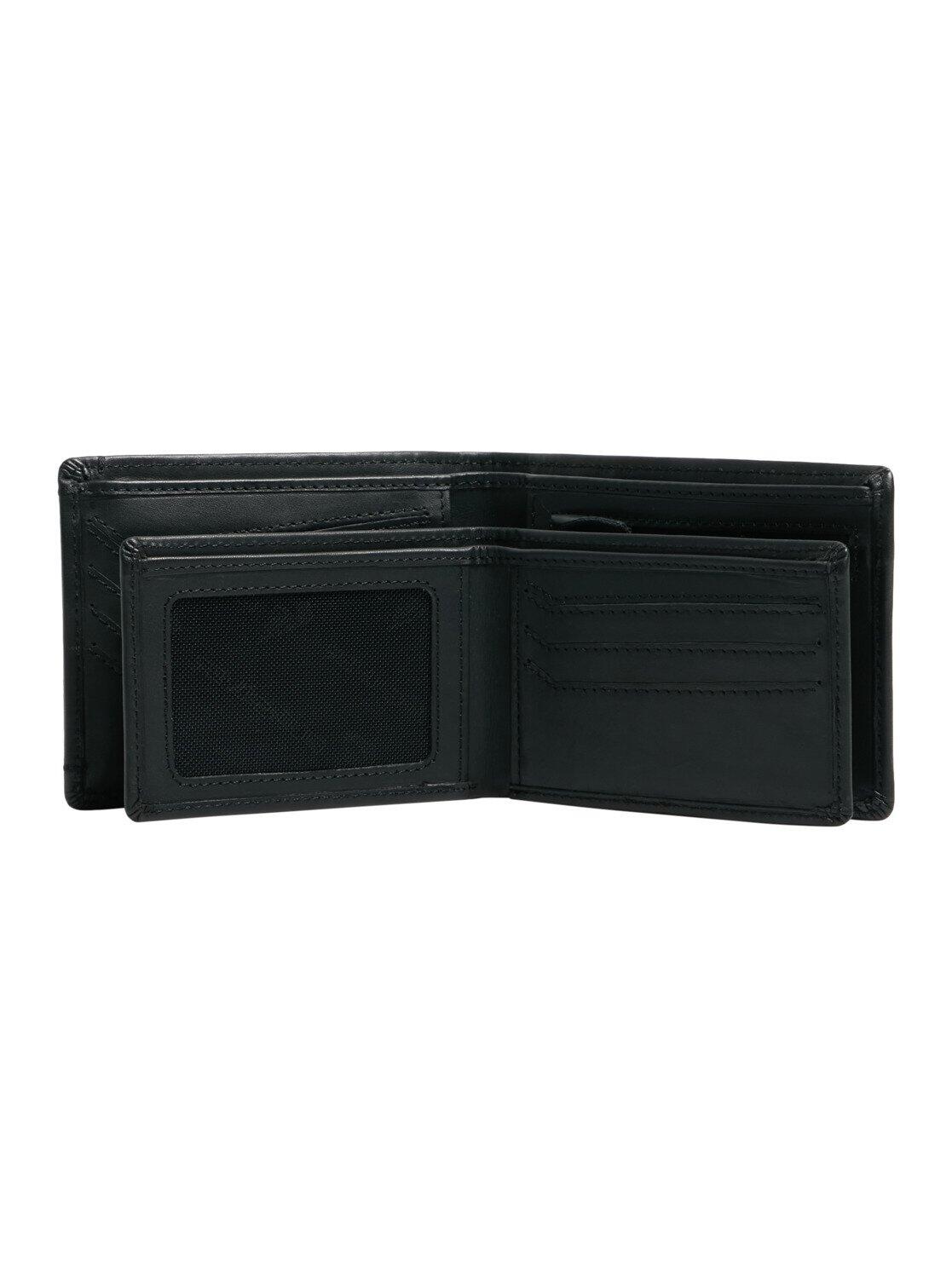 Portefeuille deux volets en cuir NEW MISS DOLLAR Noir Homme 4/5