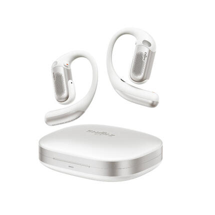 Écouteurs Bluetooth OpenFit Pro Blanc – Oreilles Libres, Réduction de Bruit