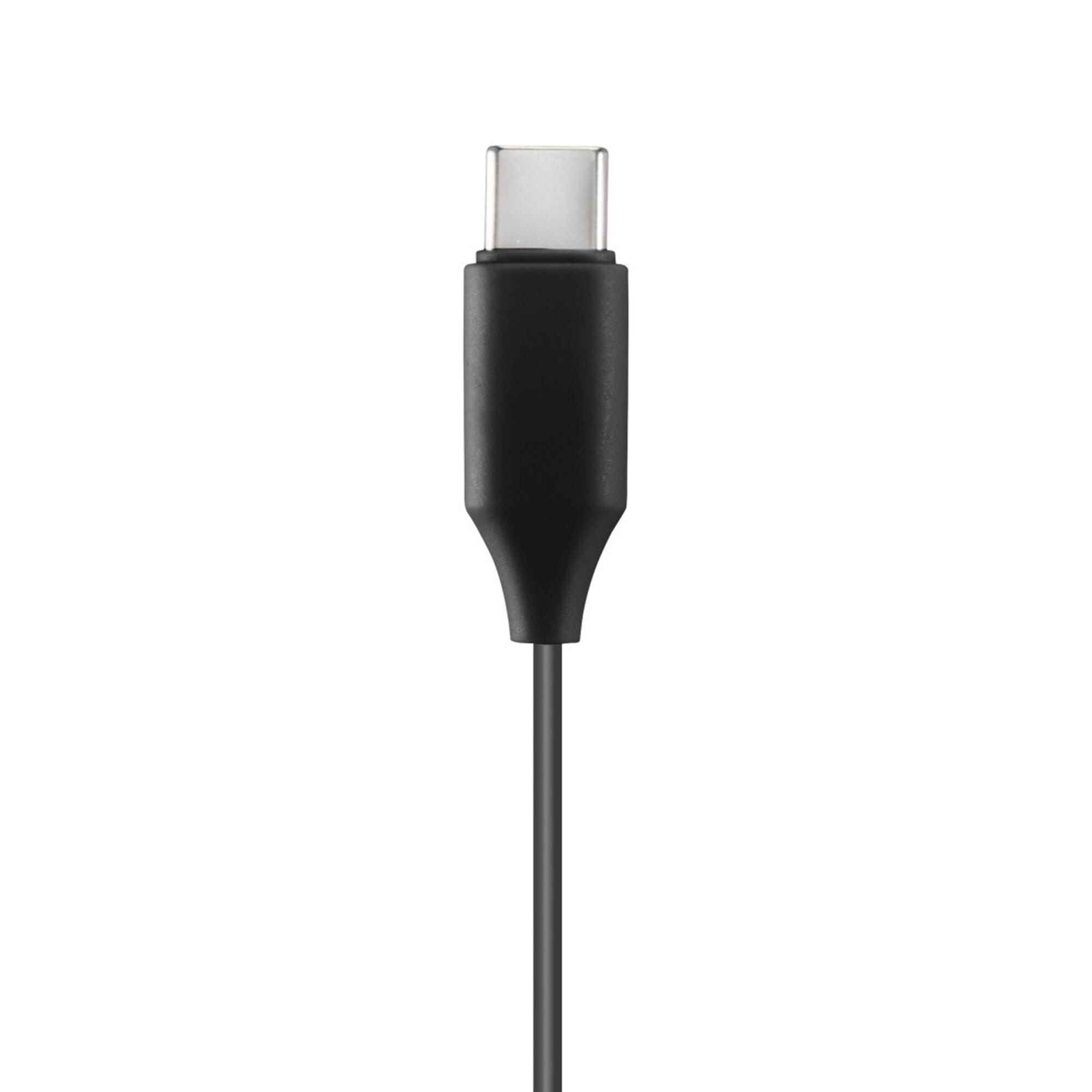 HAMA Kopfhörer Calm, In-Ear, USB-C, Schwarz 3/4