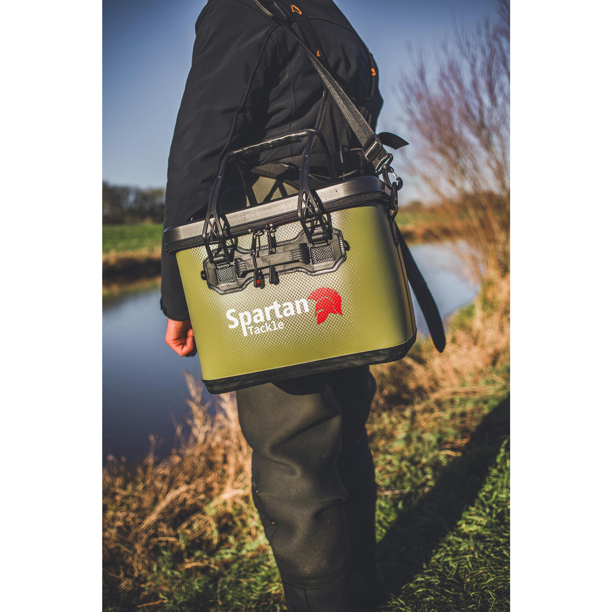 Spartan Boats - Sac De Table Spartan Tackle Carbon Eva Vert Xl - Carryall - Vert - Taille Unique - Decathlon