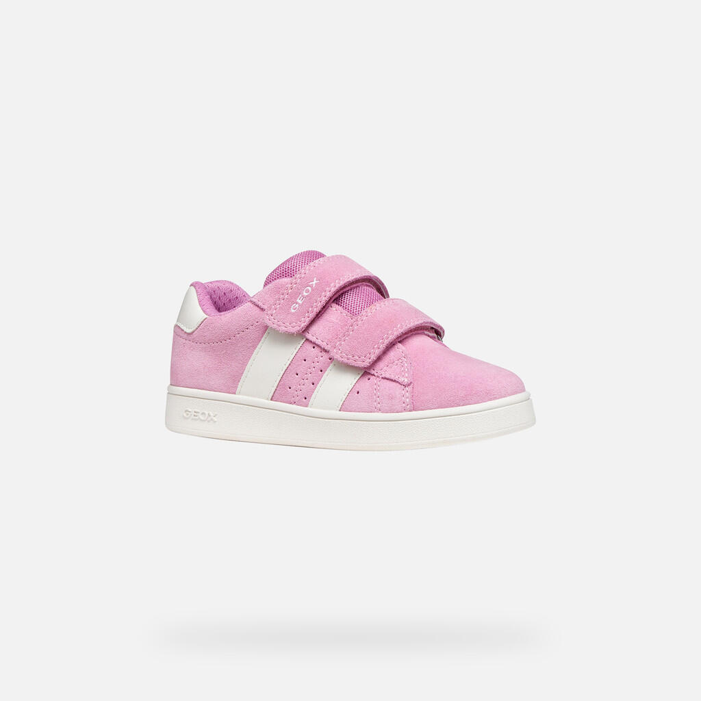 Baskets Fille ECLYPER GIRL Rose Foncé/Blanc 4/7