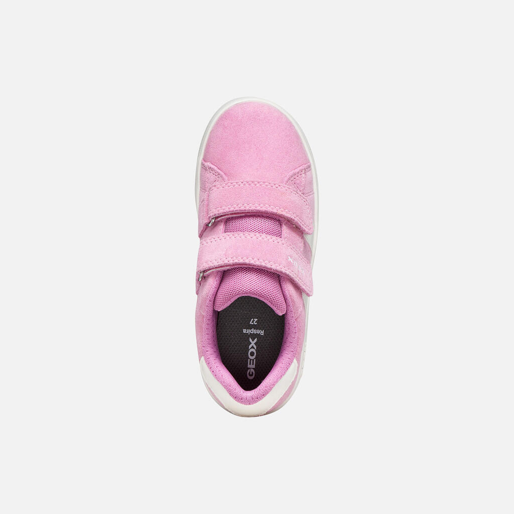 Baskets Fille ECLYPER GIRL Rose Foncé/Blanc 7/7