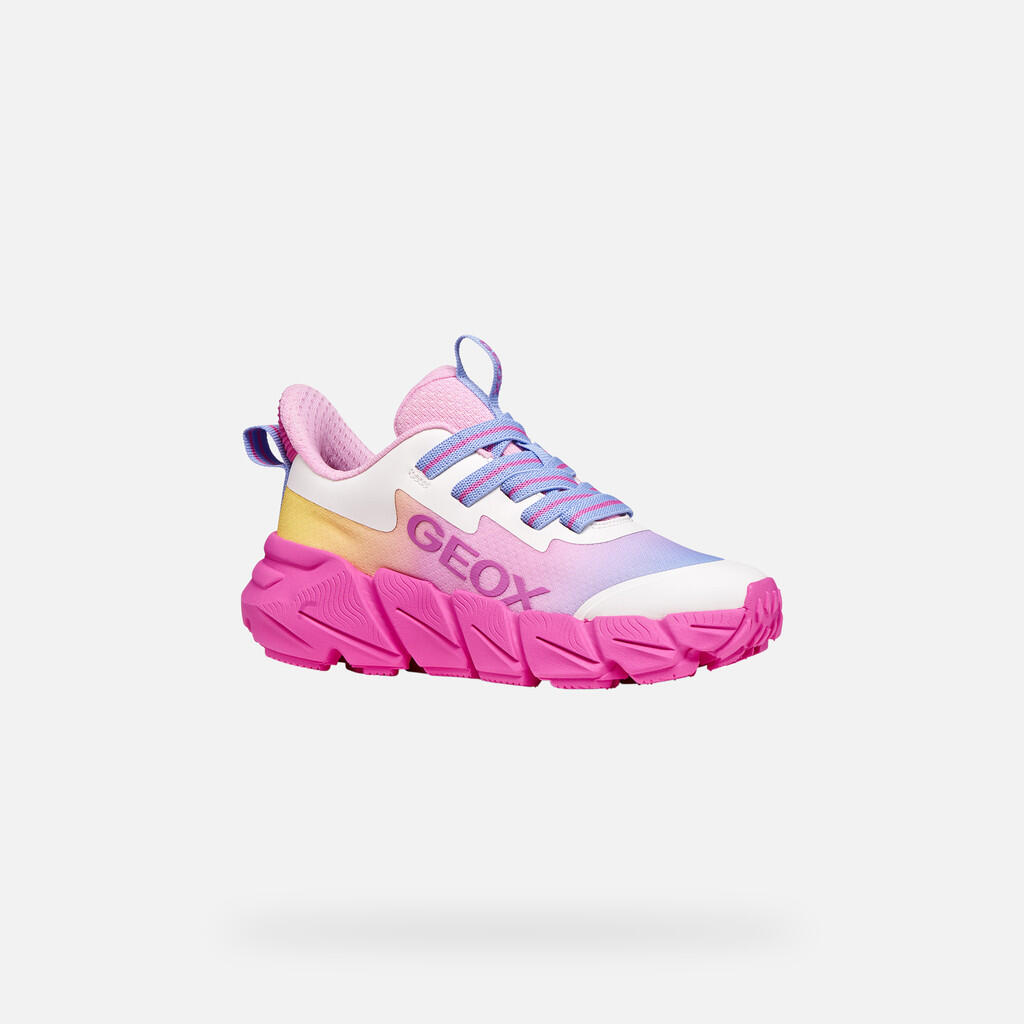 Baskets Fille FLEXYPER FAST GIRL Fuchsia/Multicolore 4/7