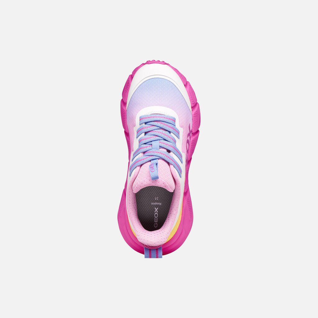 Baskets Fille FLEXYPER FAST GIRL Fuchsia/Multicolore 7/7