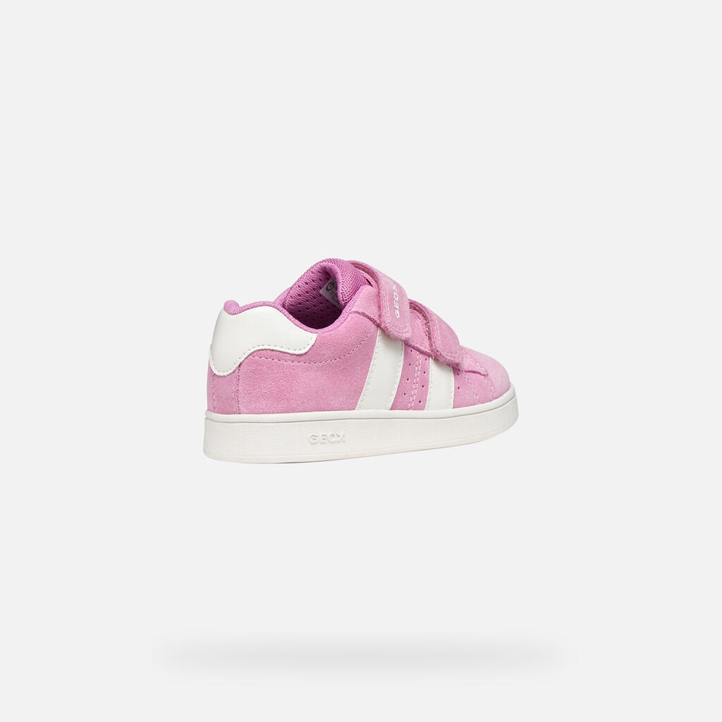 Baskets Fille ECLYPER GIRL Rose Foncé/Blanc 6/7