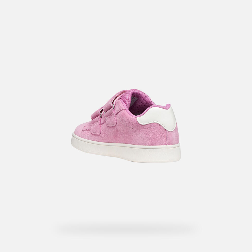 Baskets Fille ECLYPER GIRL Rose Foncé/Blanc 5/7