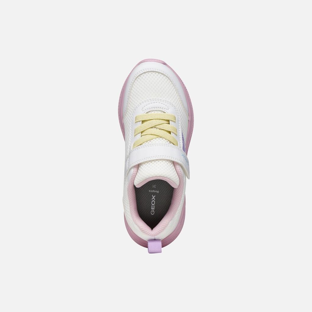 Baskets Fille SPRINTYE GIRL Blanc/Rose 7/7