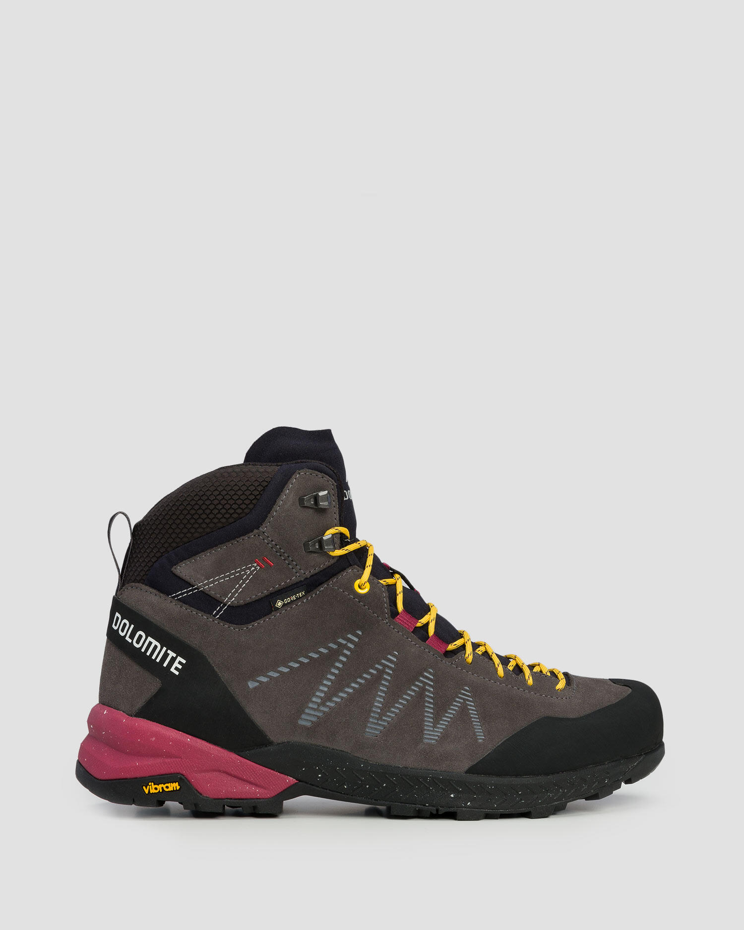 Buty męskie Dolomite CRODAROSSA LEATHER HIGH GTX IRON/GREY BLACK