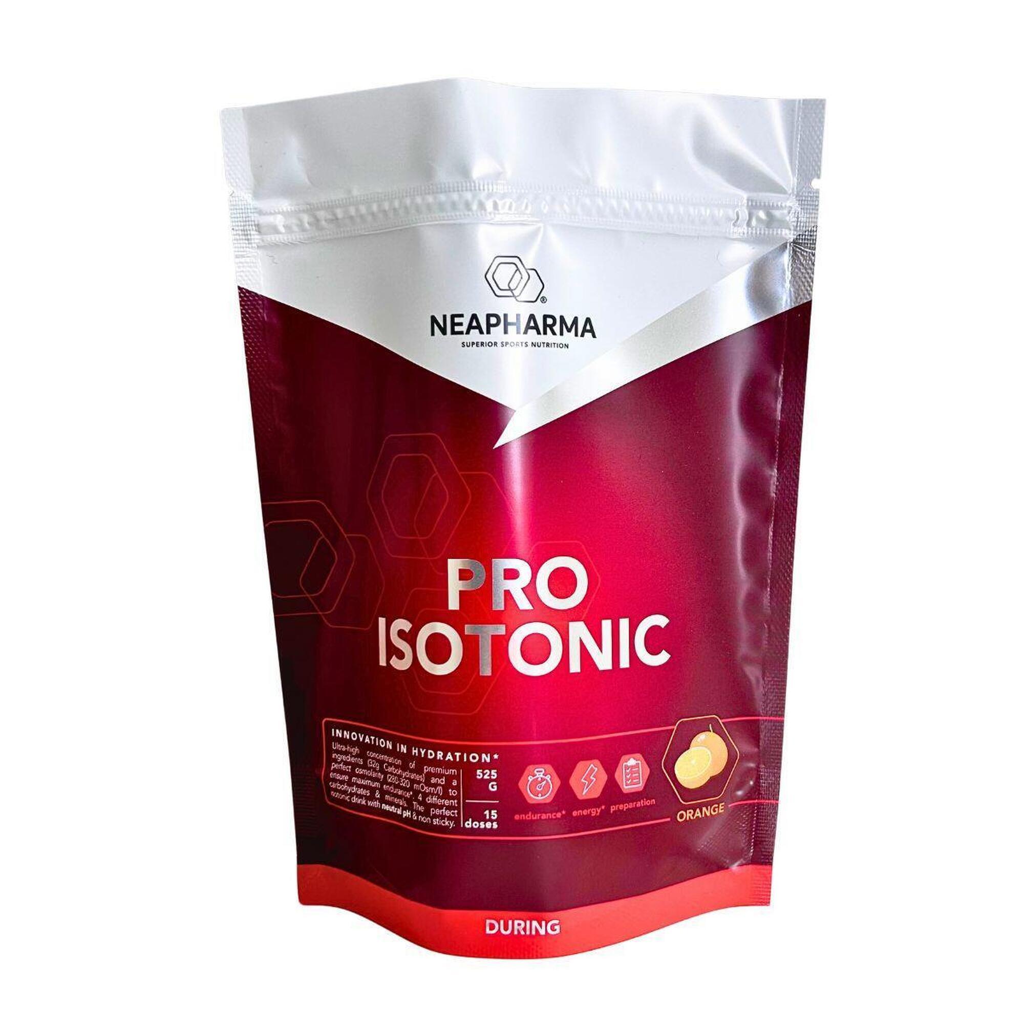 Neapharma - Boisson Énergétique Isotonique Orange • 43 Doses • Électrolytes • Sans Coller - Poudre Isotonique - Decathlon