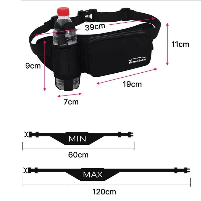 Riñonera de Hidratación Impermeable para Running y Outdoor Inuitz 2/6