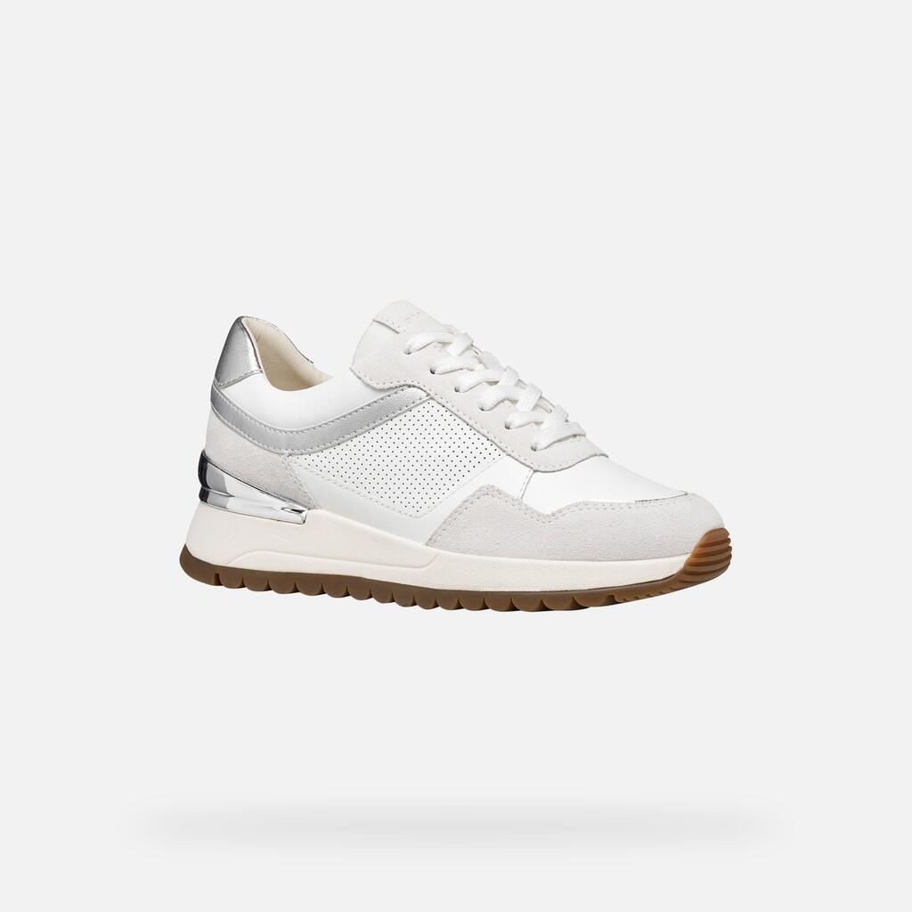 Baskets Femme D DESYA Blanc/Blanc Cassé 5/7