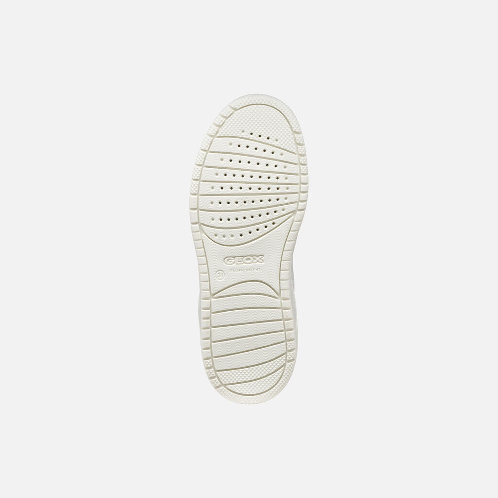 Baskets Garçon WASHIBA FAST IN BOY Blanc/Noir 7/7