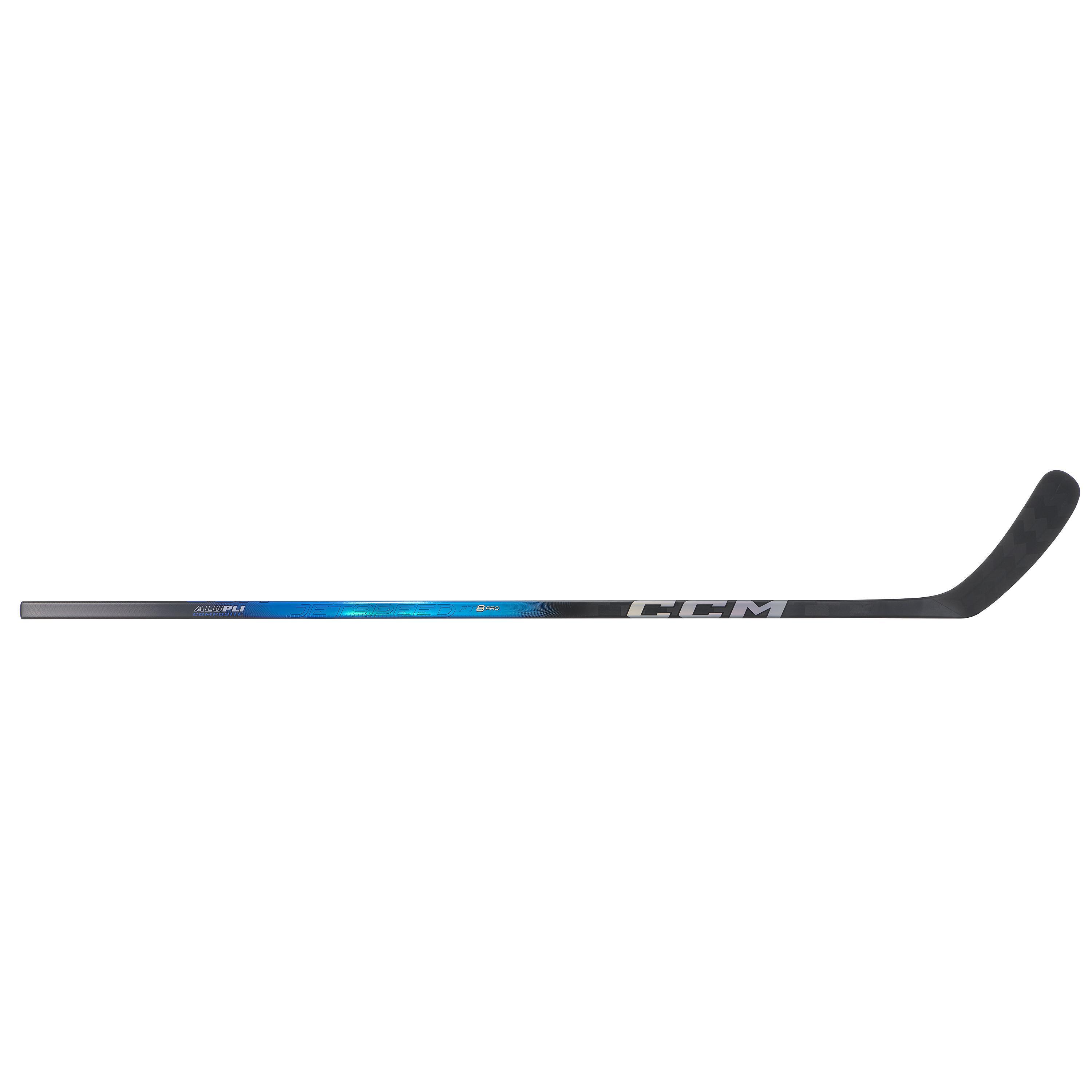 CCM Hokejová hůl CCM JetSpeed ​​​​FT8 Pro Blue Special Color Senior