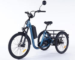 Tricycle adulte électrique EVASION EVO moteur pédalier 95Nm - Roues 24