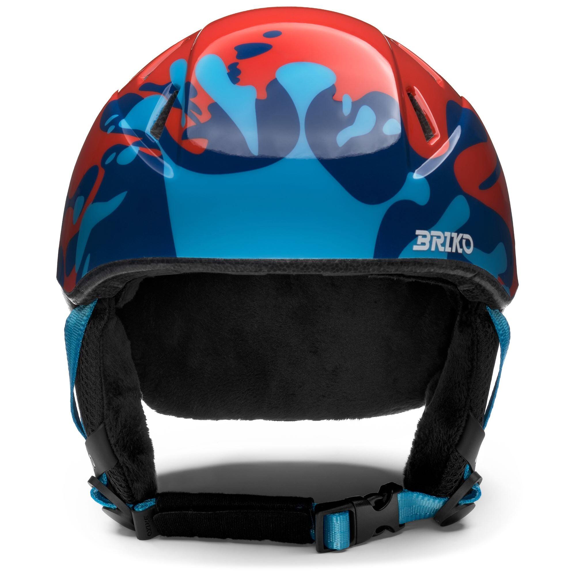 Casque Homme Femme en Polystyrène Expandé Rouge pour Ski 3/6