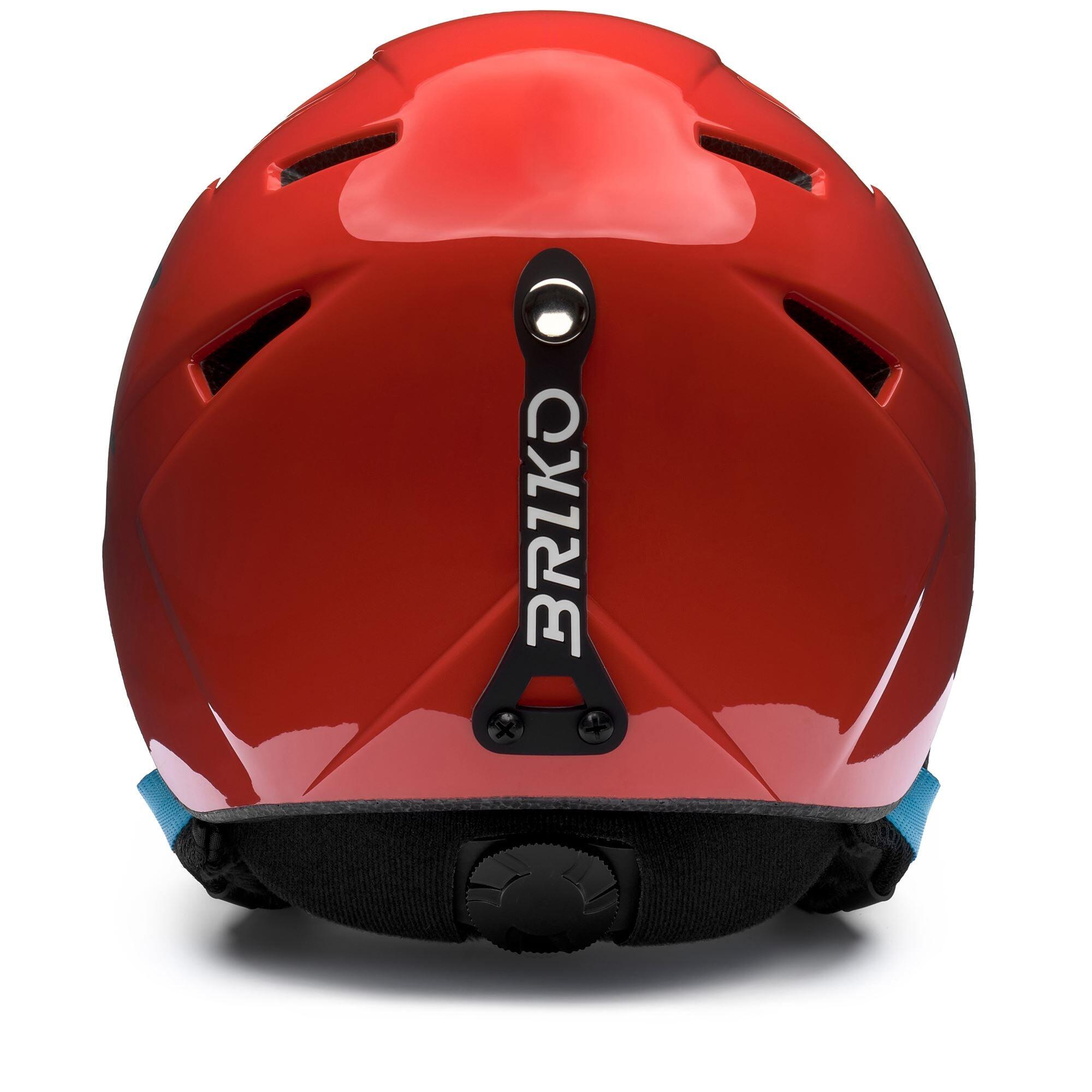 Casque Homme Femme en Polystyrène Expandé Rouge pour Ski 4/6
